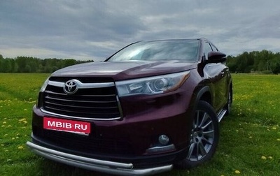 Toyota Highlander III, 2014 год, 2 950 000 рублей, 1 фотография