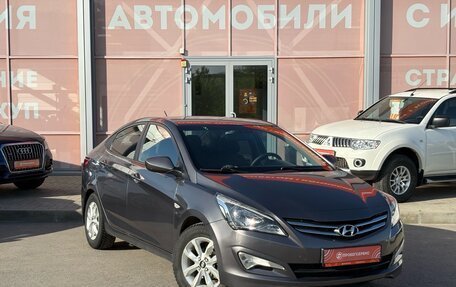 Hyundai Solaris II рестайлинг, 2014 год, 800 000 рублей, 3 фотография
