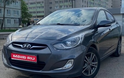 Hyundai Solaris II рестайлинг, 2011 год, 940 000 рублей, 1 фотография