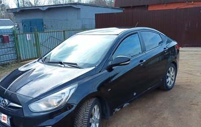 Hyundai Solaris II рестайлинг, 2011 год, 610 000 рублей, 1 фотография