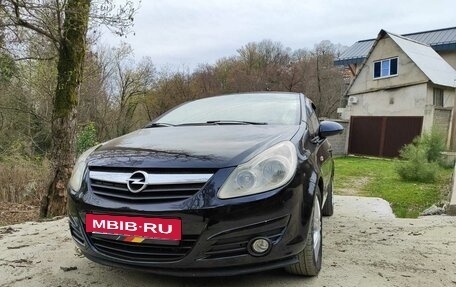 Opel Corsa D, 2007 год, 595 000 рублей, 3 фотография