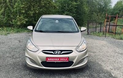 Hyundai Solaris II рестайлинг, 2011 год, 750 000 рублей, 1 фотография