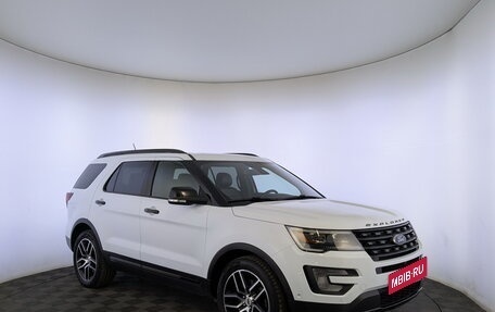 Ford Explorer VI, 2017 год, 2 636 000 рублей, 3 фотография