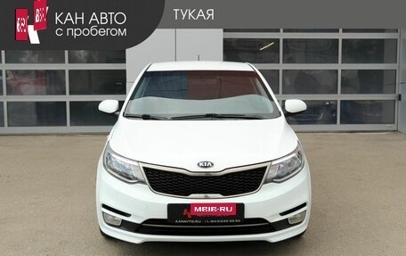 KIA Rio III рестайлинг, 2015 год, 969 000 рублей, 4 фотография