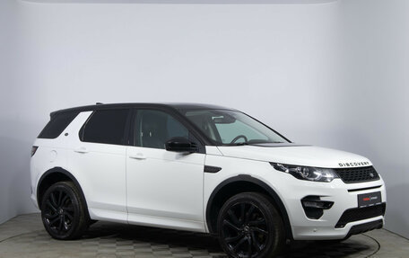 Land Rover Discovery Sport I рестайлинг, 2016 год, 2 170 000 рублей, 3 фотография