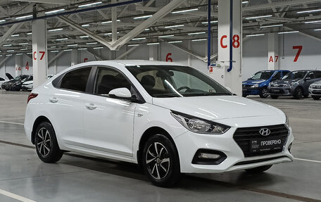 Hyundai Solaris II рестайлинг, 2017 год, 1 199 000 рублей, 3 фотография