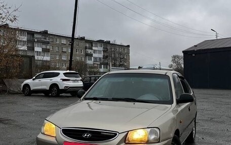 Hyundai Accent II, 2007 год, 380 000 рублей, 1 фотография