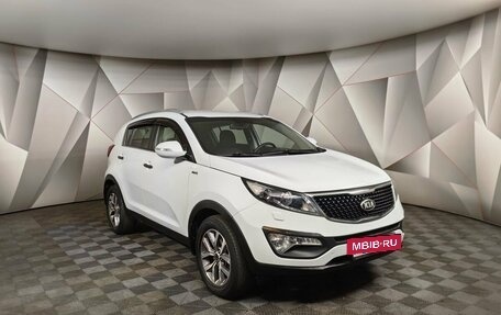 KIA Sportage III, 2015 год, 1 415 000 рублей, 3 фотография