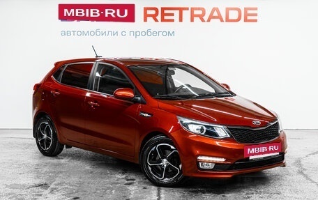 KIA Rio III рестайлинг, 2017 год, 1 345 000 рублей, 4 фотография