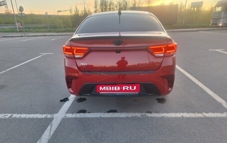 KIA Rio IV, 2019 год, 1 295 000 рублей, 8 фотография