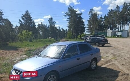 Hyundai Accent II, 2005 год, 163 000 рублей, 2 фотография