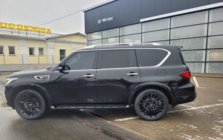 Infiniti QX80 I рестайлинг, 2021 год, 10 000 000 рублей, 1 фотография