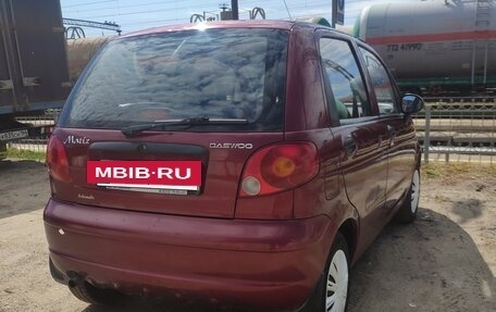 Daewoo Matiz I, 2007 год, 307 000 рублей, 15 фотография