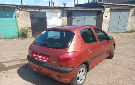 Peugeot 206, 2001 год, 280 000 рублей, 6 фотография