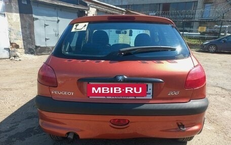 Peugeot 206, 2001 год, 280 000 рублей, 7 фотография