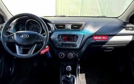 KIA Rio III рестайлинг, 2014 год, 890 000 рублей, 21 фотография