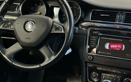 Skoda Superb III рестайлинг, 2014 год, 1 235 000 рублей, 15 фотография