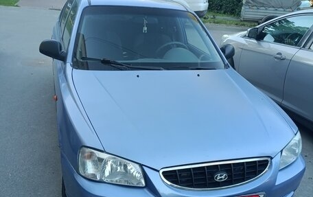 Hyundai Accent II, 2004 год, 300 000 рублей, 10 фотография