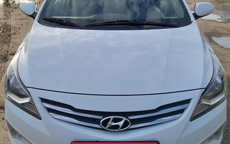 Hyundai Solaris II рестайлинг, 2014 год, 750 000 рублей, 13 фотография