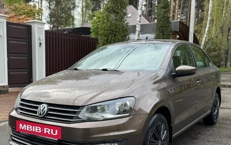 Volkswagen Polo VI (EU Market), 2016 год, 1 250 000 рублей, 15 фотография