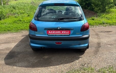 Peugeot 206, 2002 год, 300 000 рублей, 5 фотография