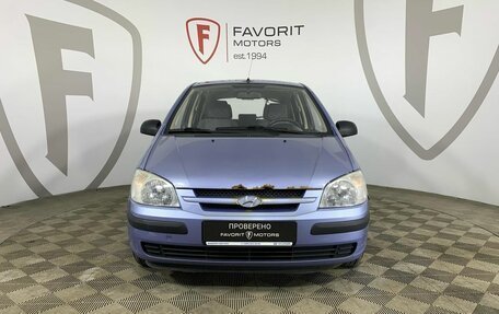 Hyundai Getz I рестайлинг, 2004 год, 329 000 рублей, 2 фотография