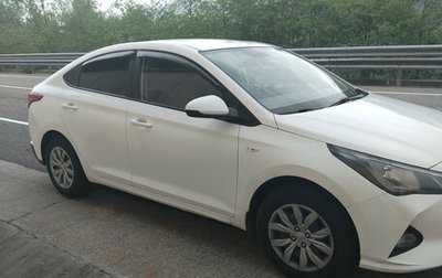 Hyundai Solaris II рестайлинг, 2021 год, 1 550 000 рублей, 1 фотография