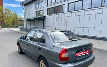 Hyundai Accent II, 2004 год, 285 000 рублей, 4 фотография