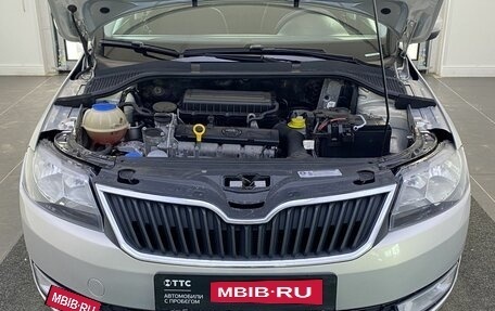 Skoda Rapid I, 2014 год, 1 260 000 рублей, 9 фотография