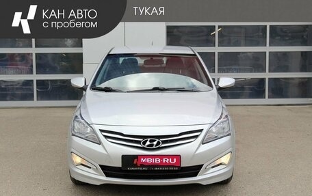 Hyundai Solaris II рестайлинг, 2015 год, 829 000 рублей, 3 фотография