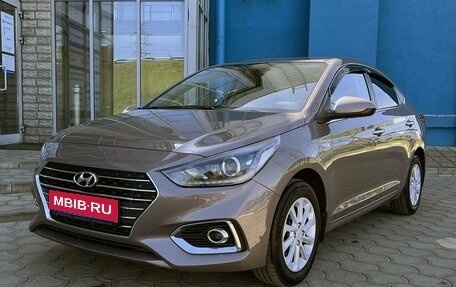 Hyundai Solaris II рестайлинг, 2017 год, 1 399 000 рублей, 1 фотография