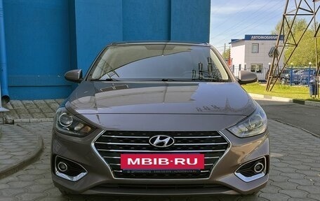 Hyundai Solaris II рестайлинг, 2017 год, 1 399 000 рублей, 8 фотография