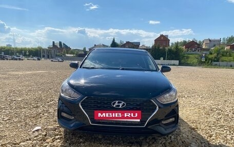 Hyundai Solaris II рестайлинг, 2017 год, 1 390 000 рублей, 3 фотография