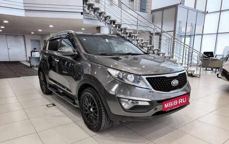 KIA Sportage III, 2014 год, 1 290 000 рублей, 3 фотография