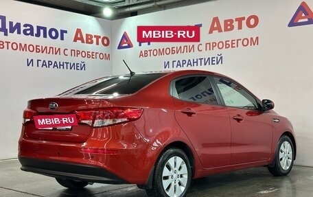 KIA Rio III рестайлинг, 2016 год, 1 090 000 рублей, 3 фотография