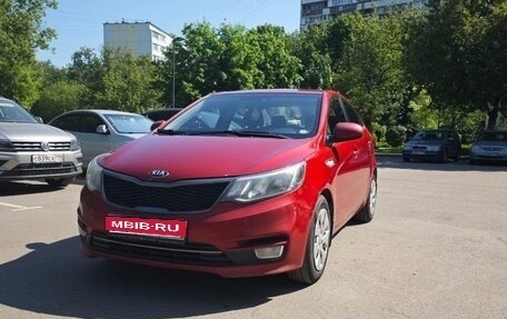 KIA Rio III рестайлинг, 2015 год, 950 000 рублей, 1 фотография