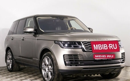 Land Rover Range Rover IV рестайлинг, 2018 год, 6 426 000 рублей, 3 фотография