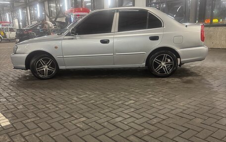 Hyundai Accent II, 2008 год, 600 000 рублей, 19 фотография