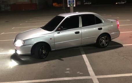 Hyundai Accent II, 2008 год, 600 000 рублей, 39 фотография