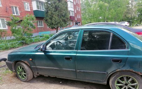 Hyundai Accent II, 2002 год, 160 000 рублей, 2 фотография