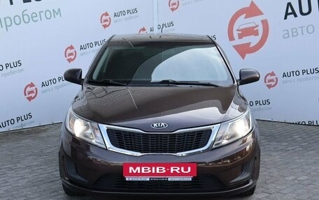 KIA Rio III рестайлинг, 2014 год, 955 000 рублей, 5 фотография