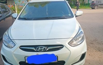 Hyundai Solaris II рестайлинг, 2011 год, 850 000 рублей, 1 фотография