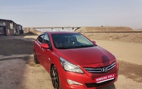 Hyundai Solaris II рестайлинг, 2016 год, 1 230 000 рублей, 3 фотография