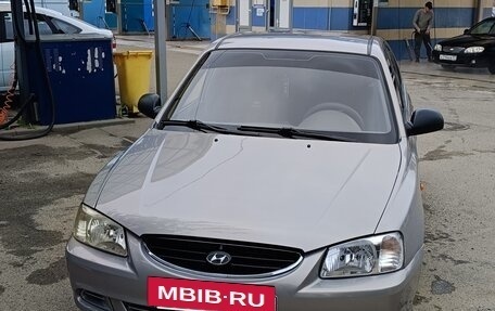 Hyundai Accent II, 2008 год, 500 000 рублей, 13 фотография
