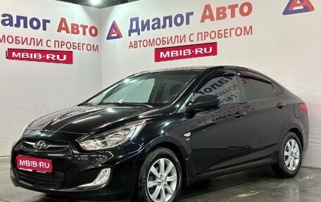 Hyundai Solaris II рестайлинг, 2011 год, 639 000 рублей, 1 фотография