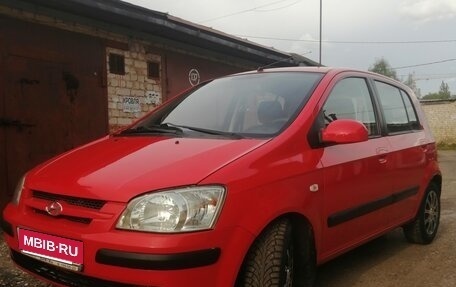 Hyundai Getz I рестайлинг, 2005 год, 347 000 рублей, 1 фотография