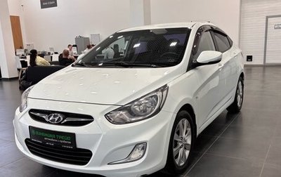 Hyundai Solaris II рестайлинг, 2012 год, 830 000 рублей, 1 фотография