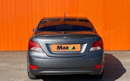 Hyundai Solaris II рестайлинг, 2012 год, 849 000 рублей, 4 фотография