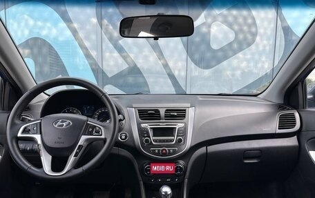 Hyundai Solaris II рестайлинг, 2011 год, 850 000 рублей, 2 фотография