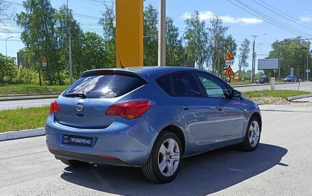 Opel Astra J, 2010 год, 490 000 рублей, 5 фотография